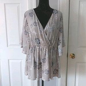 Torrid - Floral Blouse